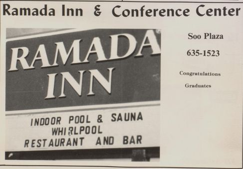 Quality Inn & Suites - 1988 Yearbook Ad (newer photo)